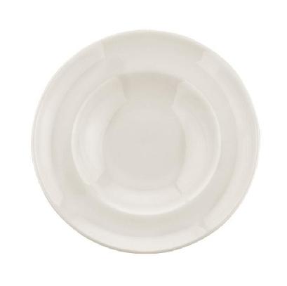 PLATO DE PASTA GRANDE PORCELANA BLANCA - 30x6,5 CM