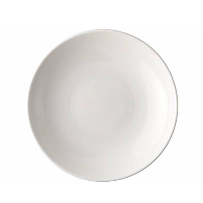 ENSALADERA FORMATO COUPE PORCELANA BLANCA - 25x5 CM