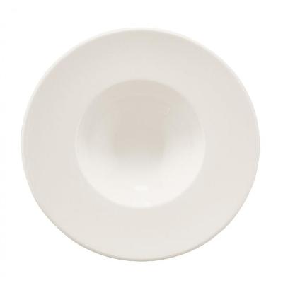 PLATO DE RISOTTO BONNA BANQUET PORCELANA BLANCA - 28x5,5 CM