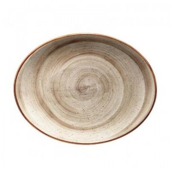 BANDEJA OVAL COLECCIÓN BONNA TERRAIN - 31x24x2,5 CM