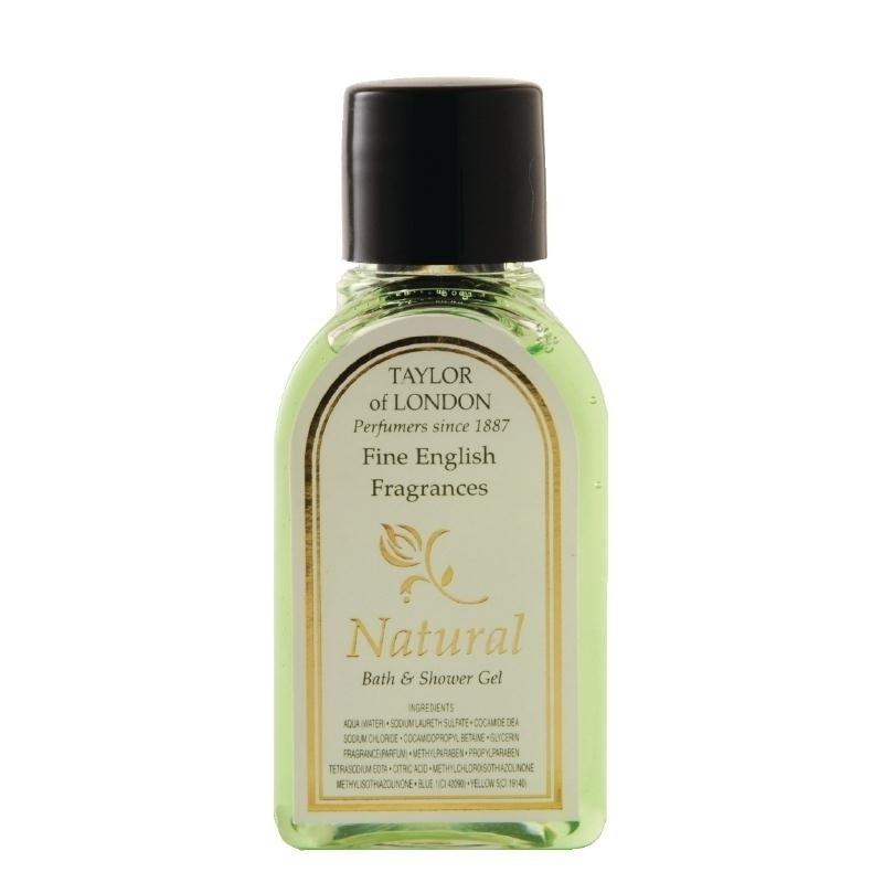 TAYLOR OF LONDON BOTELLA DE GEL DE BAÑO NATURAL - 30 ML (250 Unidades)