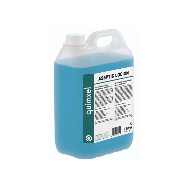 GARRAFA LOCIÓN HIDROALCÓHOLICA ANTISÉPTICA SIN ACLARADO - 5 L