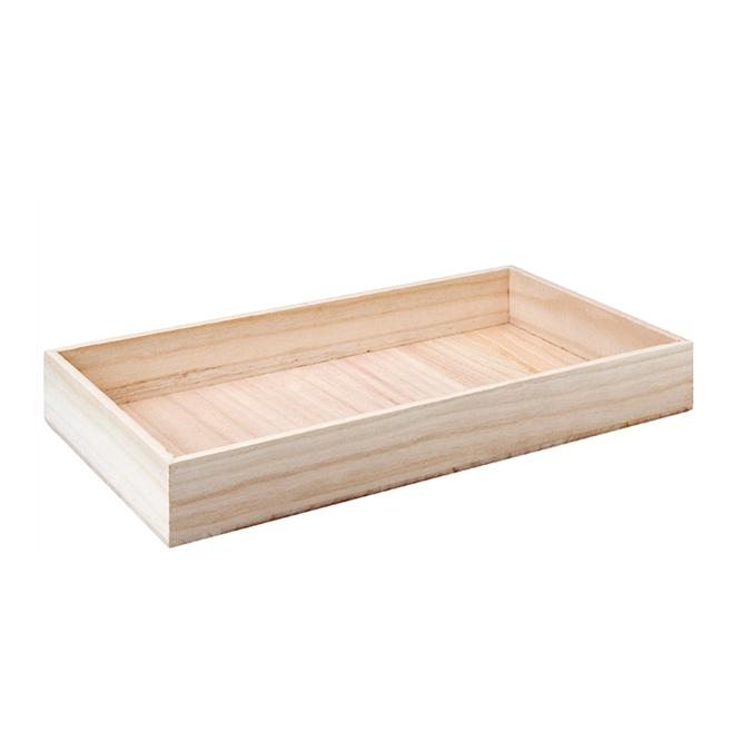 CAJA MADERA PRESENTACIÓN BUFFET - 60x40x7,5 CM