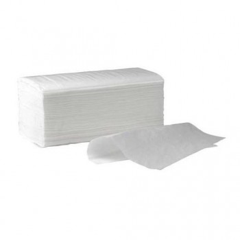 PAQUETE 193 TOALLAS V LAMINADA PASTA ECOLABEL - 21x22/10,5 CM