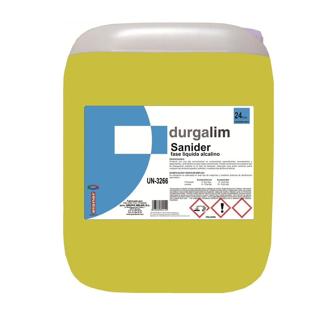 GARRAFA DE COMPONENTE ALCALINO PARA LAVADO - 20 L
