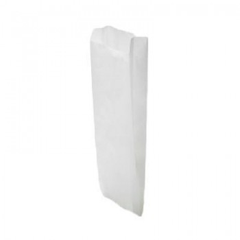 BOLSA BLANCA CELULOSA PANADERÍA - 9+5x32 CM