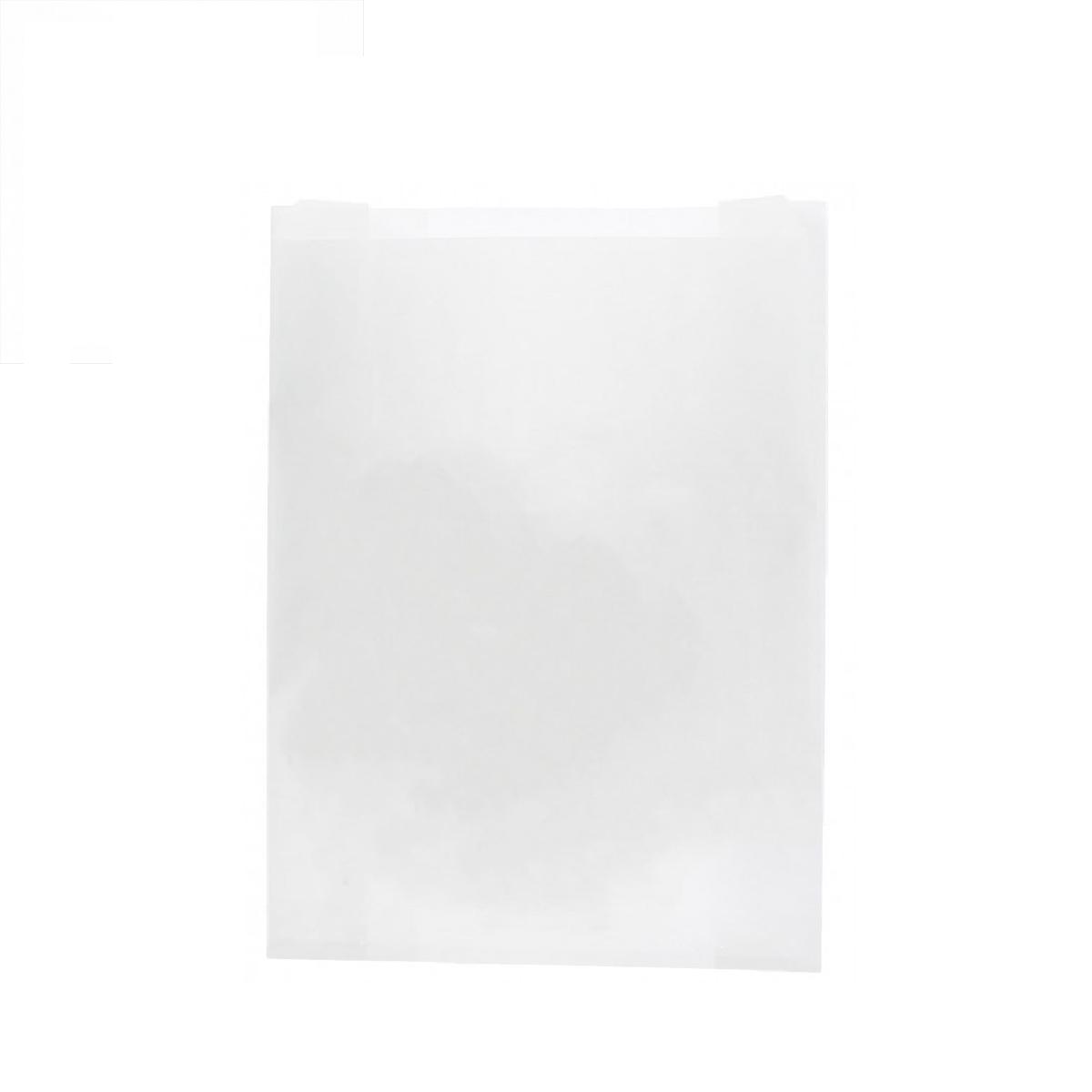 BOLSA BLANCA CELULOSA BOLLERÍA - 22+7x35 CM