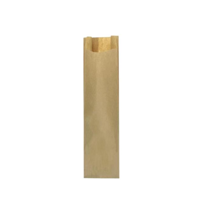 BOLSA KRAFT PANADERÍA - 9+5x24 CM