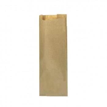 BOLSA KRAFT PANADERÍA - 14+6x52 CM