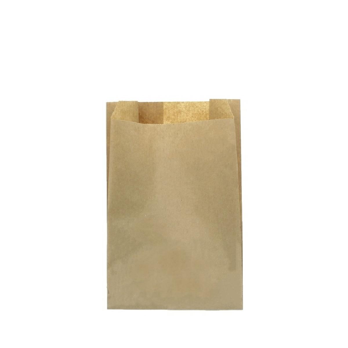 BOLSA KRAFT BOLLERÍA - 18+6x32 CM