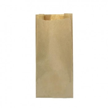 BOLSA KRAFT GRANDE PARA BOLLERÍA - 18+6x52 CM