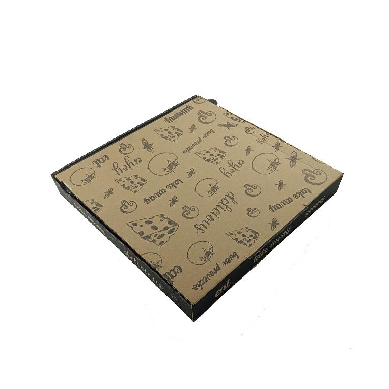 CAJA PIZZA DELIVERY ECOLÓGICA - 30x30x4 CM