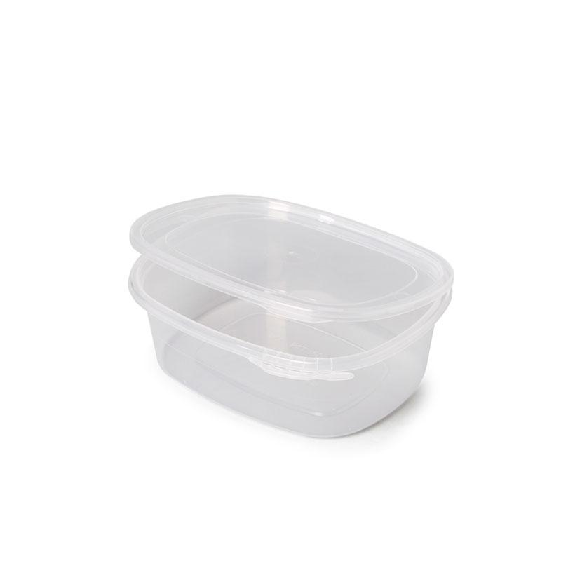 ENVASE PLÁSTICO INYECTADO CON BISAGRA Y PRECINTO DE SEGURIDAD - 500 ML (420 Unidades)