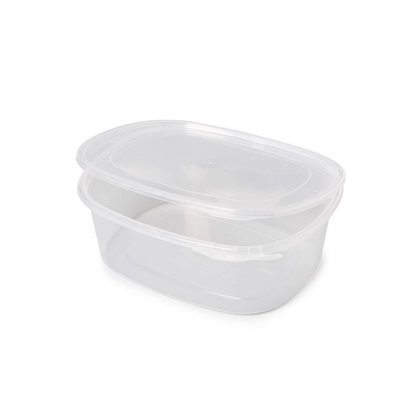 ENVASE PLÁSTICO INYECTADO CON BISAGRA Y PRECINTO DE SEGURIDAD - 1 L (360 Unidades)