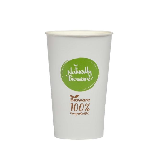 VASO PAPEL BEBIDAS FRÍAS COMPOSTABLE - 360 ML (2000 Unidades)