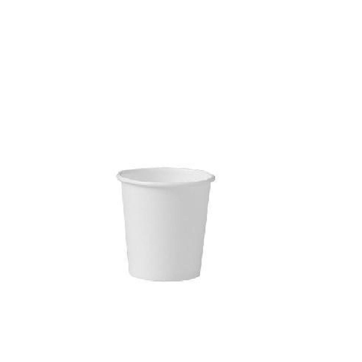 VASO PAPEL BLANCO BEBIDAS CALIENTES - 120 ML