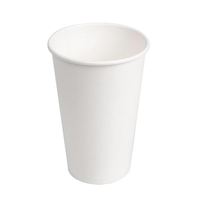 VASO BLANCO DE PAPEL BEBIDAS CALIENTES - 600 ML