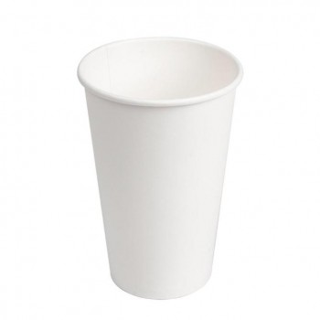 VASO BLANCO DE PAPEL BEBIDAS CALIENTES - 600 ML