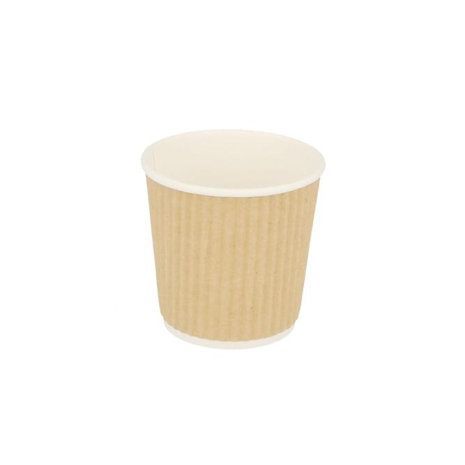 VASO DE CAFÉ PARA LLEVAR ACABADO AISLANTE - 120 ML