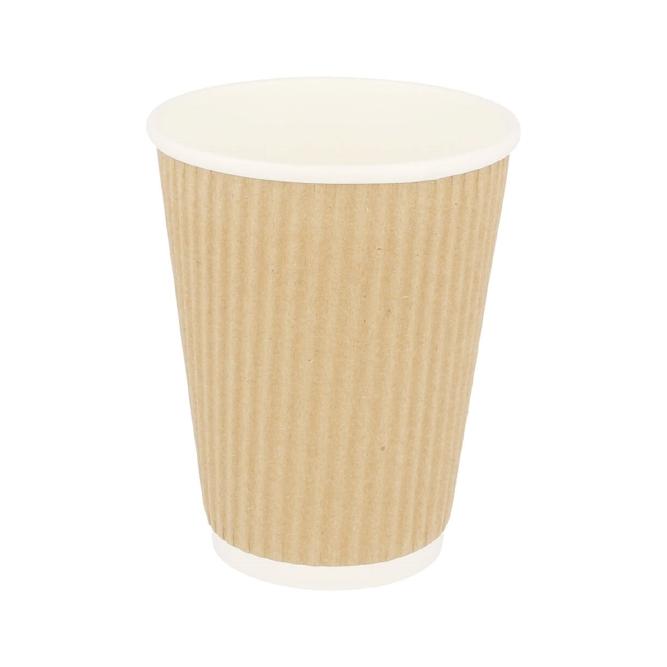 VASO CAFÉ PARA LLEVAR ACABADO AISLANTE - 360 ML (500 Unidades)