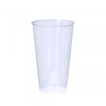 VASO INYECTADO PARA COMBINADOS REUTILIZABLE UNE 53928 20 USOS - 480 ML
