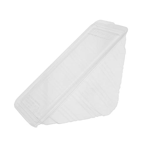 ENVASE RÍGIDO PARA SÁNDWICH TRANSPARENTE DE PLA COMPOSTABLE - 13,5x13,5 CM (500 Unidades)