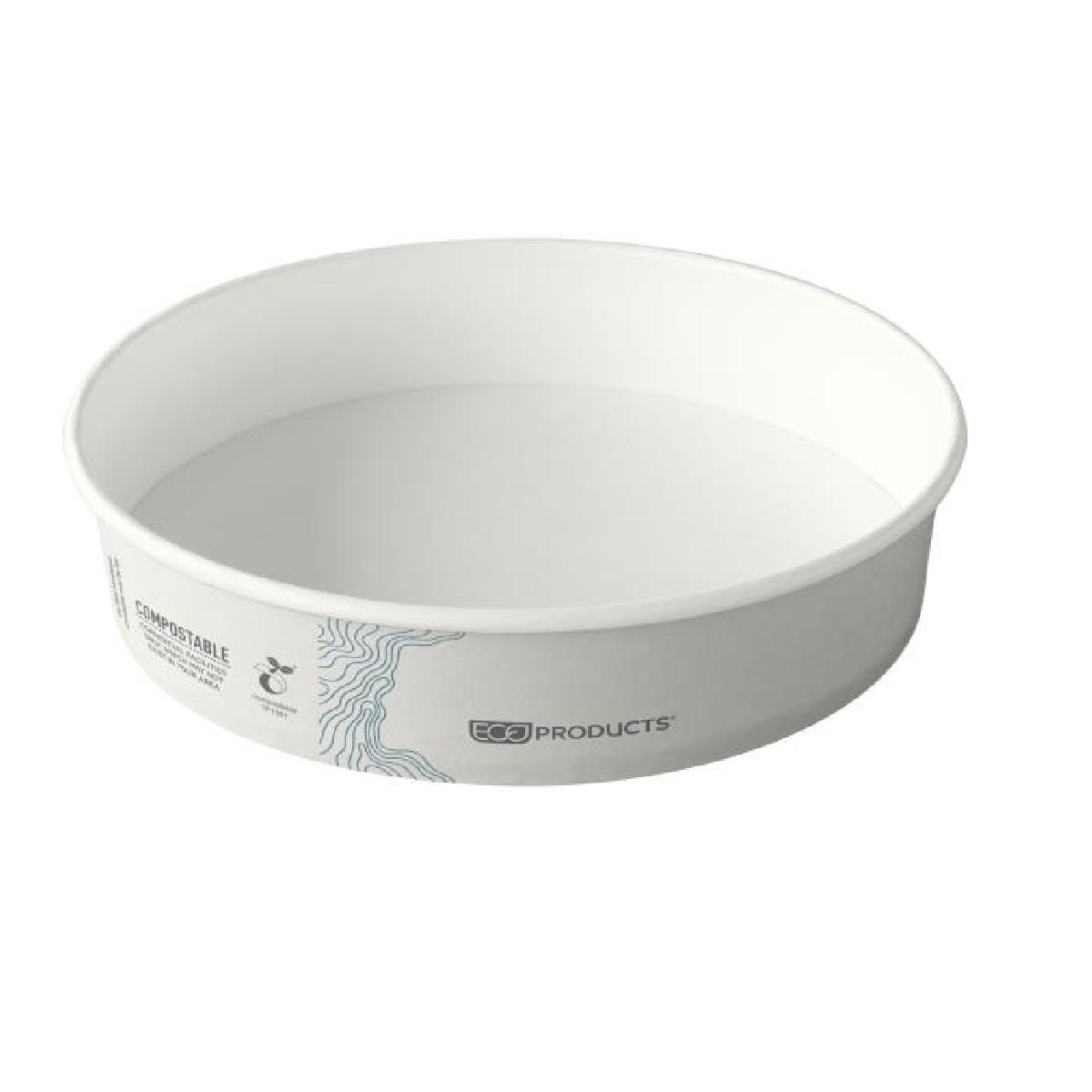 BASE ENSALADERA DE PAPEL RECUBIERTO CON PLA COMPOSTABLE - 840 ML (300 Unidades)