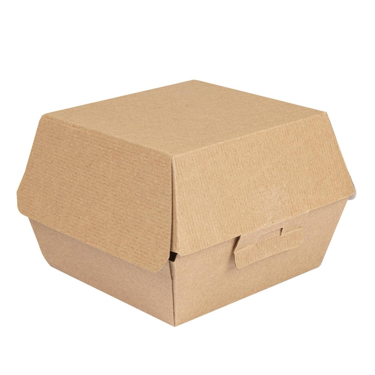 CAJA HAMBURGUESA KRAFT THEPACK - 14/10,2x12,5/9,8x9 CM (500 Unidades)