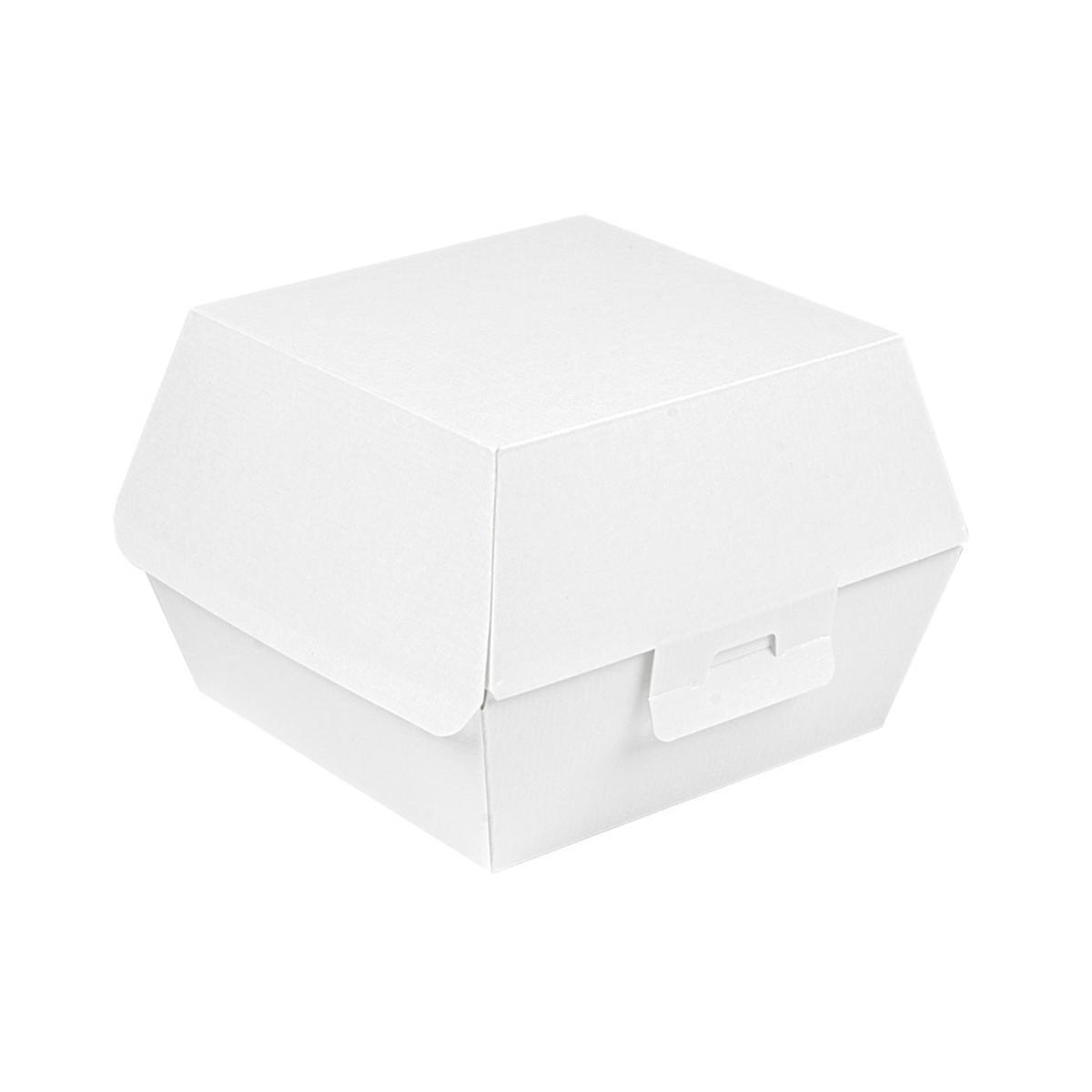 CAJA BLANCA PARA HAMBURGUESA THEPACK - 15,5/11,7x14,5/11x9,5 CM (500 Unidades)