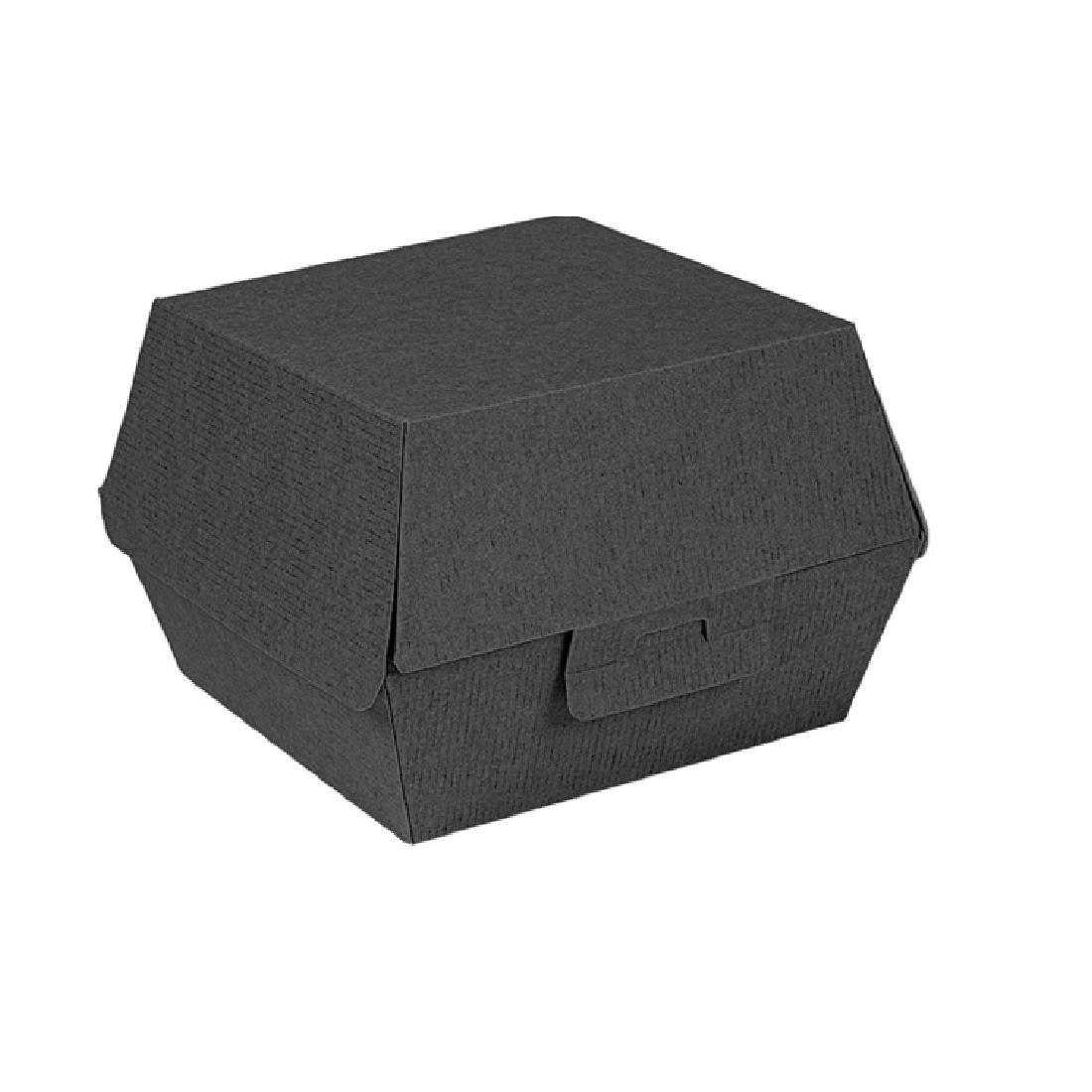 CAJA NEGRA PARA HAMBURGUESA THEPACK - 15,5/11,7x14,5/11x9,5 CM (500 Unidades)