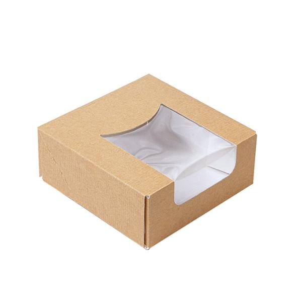 CAJA PARA SUSHI CON VENTANA THEPACK - 23x23x5 CM (300 Unidades)
