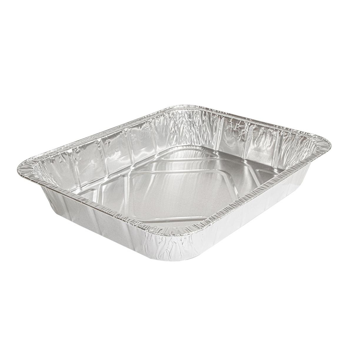 ENVASE RECTANGULAR DE ALUMINIO GN1/2 - 3 L (50 Unidades)