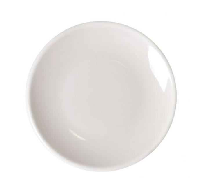 PLATO LLANO BONNA GOURMET BLANCO - 15x1,5 CM