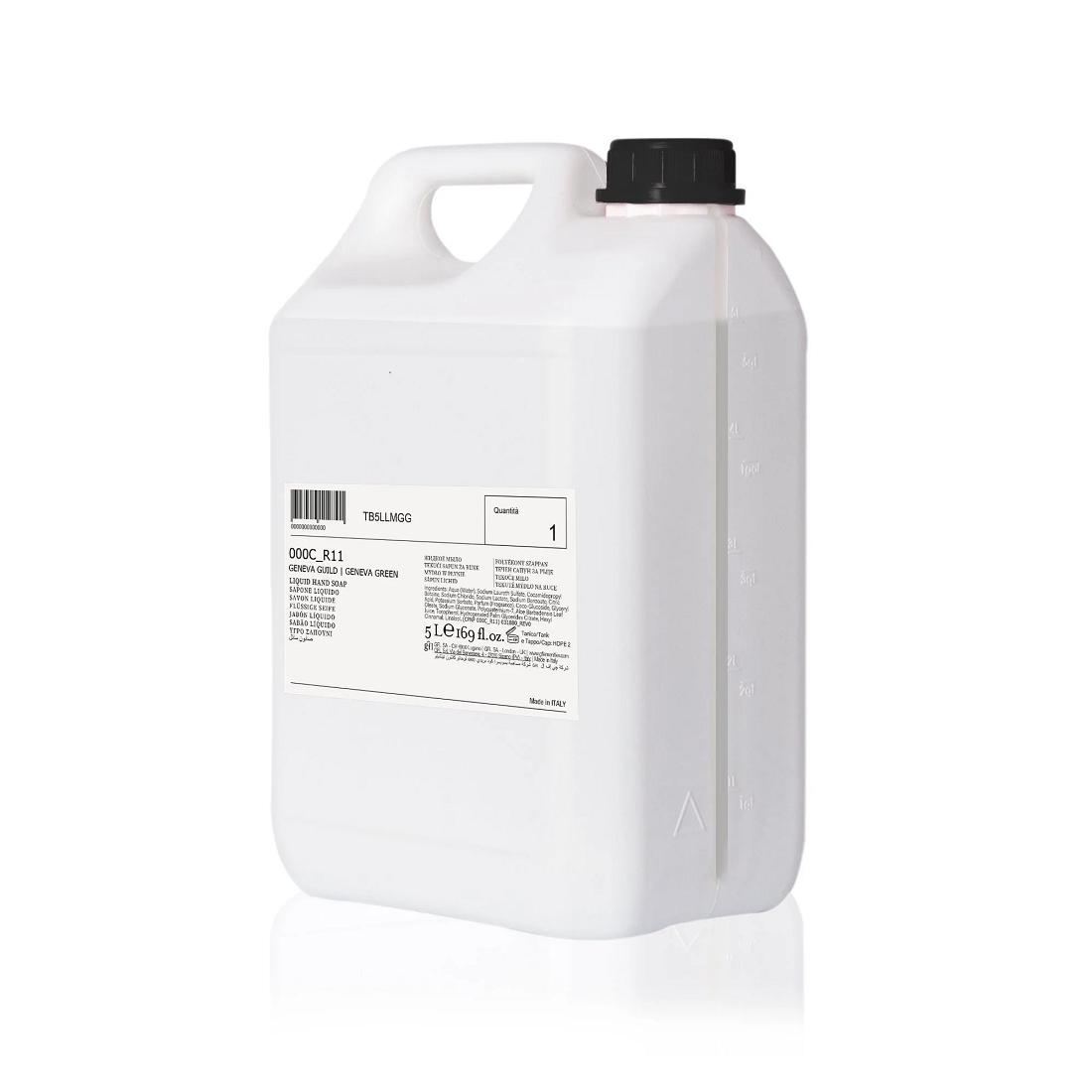 GARRAFA RECARGA JABÓN LÍQUIDO LÍNEA GENEVA GUILD - 5 L